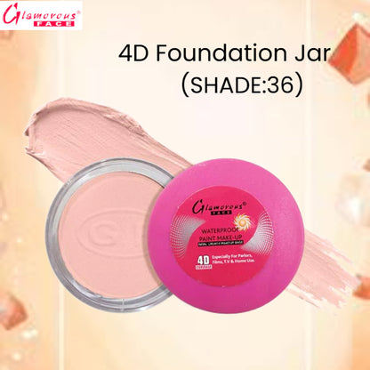 Glamorous Face 4D Foundation Jar (Shade:36)
