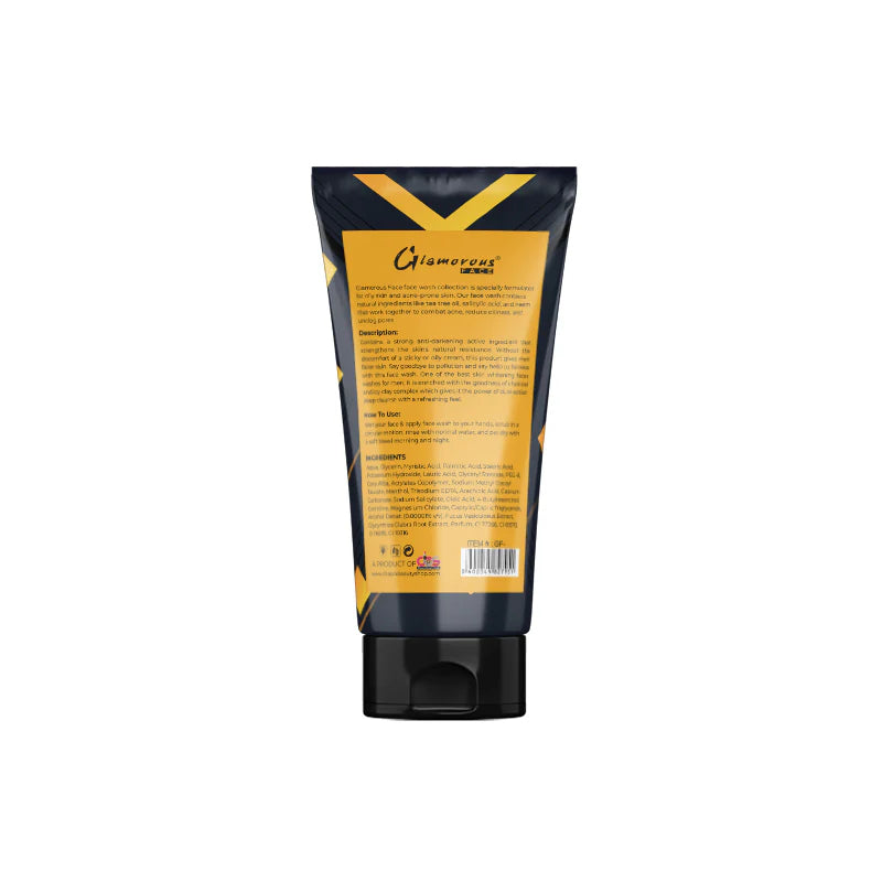 Glamorous Face Men Ultra Glow Face Wash Anti-Pollution
