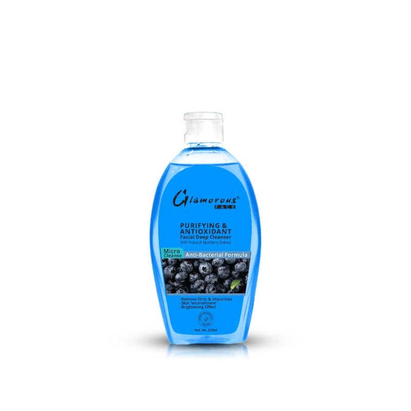 Glamorous Face Purifying & Antioxidant Facial Deep Cleanser (Blueberry)