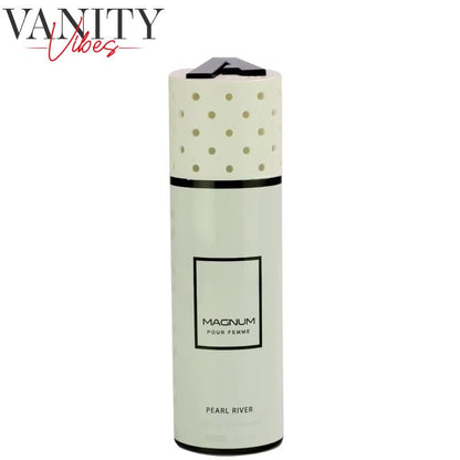 Armaf Magnum Pour Femme Pearl River Perfume Body Spray 200ml Floral Fruity & Fresh Fragrance