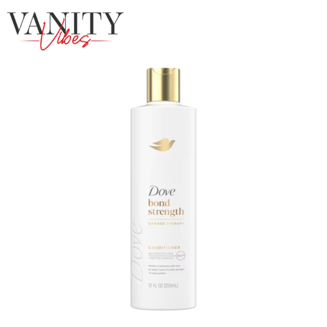 Dove Damage Therapy Bond Strength Conditioner 355ml - Strengthening Conditioner for Weak, Damaged & Breakage-Prone Hair (USA)