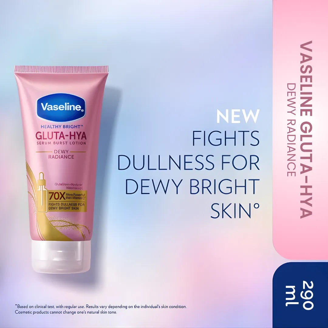 Vaseline Gluta-Hya Serum Burst Lotion Dewy Radiance 70x 290ml