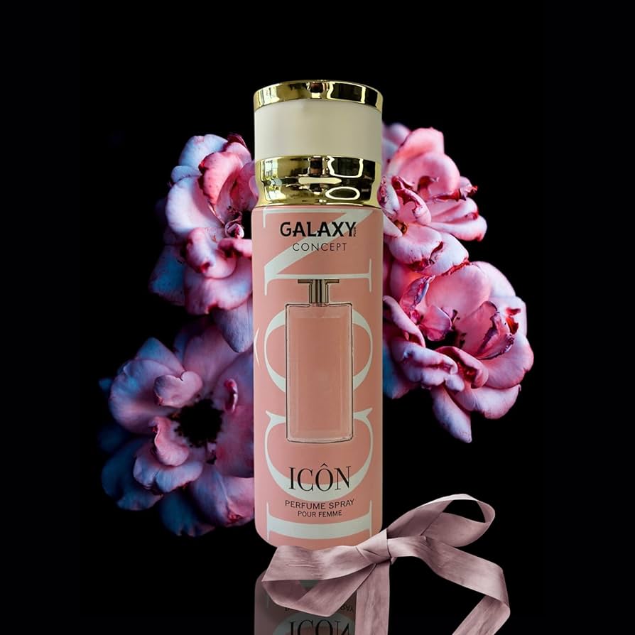 Galaxy Concept Icon Perfume Spray Pour Femme 200ml – Long Lasting Women’s Fragrance Body Mist for Elegant & Fresh Scent