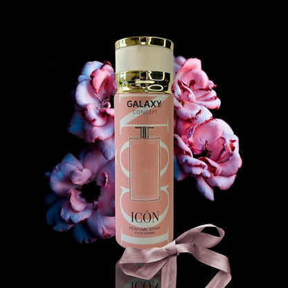 Galaxy Concept Icon Perfume Spray Pour Femme 200ml – Long Lasting Women’s Fragrance Body Mist for Elegant & Fresh Scent