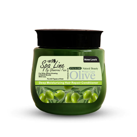 Spa Line Olive Hair Repair Conditioner Jar 650g