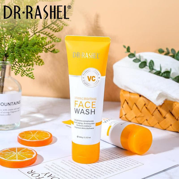Dr. Rashel Vitamin C Brightening Face Wash 100 g Radiance Boost & Gentle Cleansing