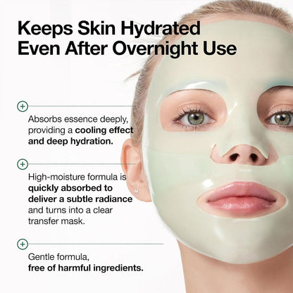 Anua Heartleaf 70+ Hyaluron Collagen Mask 38 g Soothing Hydration & Skin Repair (K Beauty)