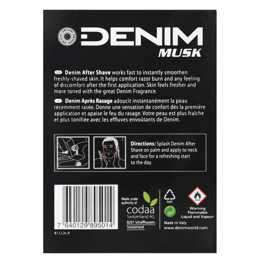 Denim Black After Shave 100 ml