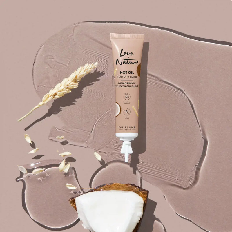 Oriflame Love Nature Wheat & Coconut Hot Oil 15ml