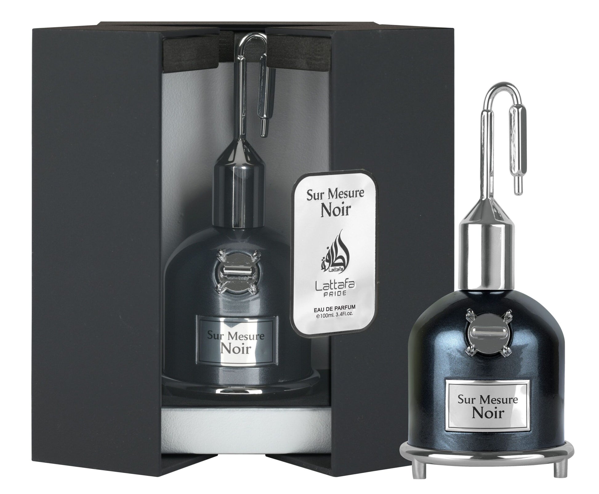 Lattafa Pride Sur Mesure Noir Eau de Parfum 100ml - Long Lasting Original Bold Masculine Fragrance for Men