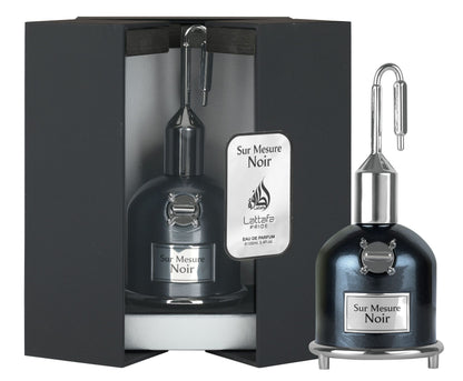 Lattafa Pride Sur Mesure Noir Eau de Parfum 100ml - Long Lasting Original Bold Masculine Fragrance for Men