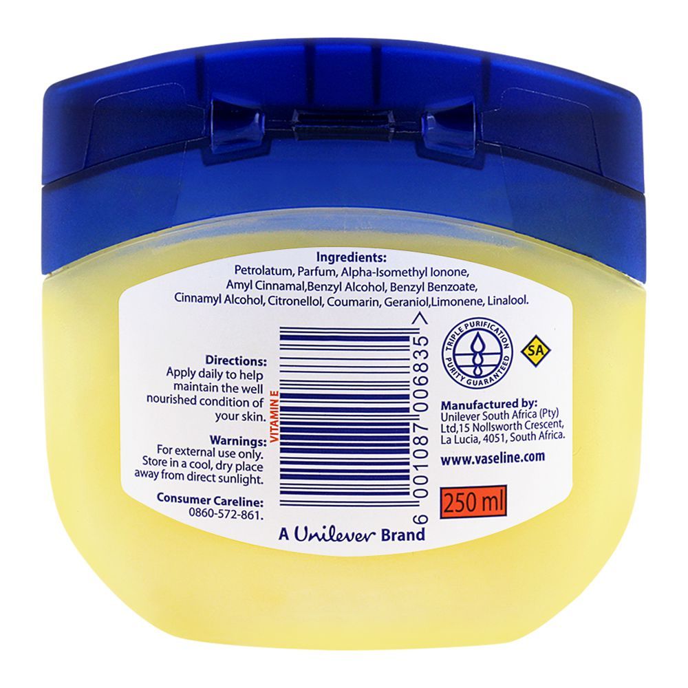 Vaseline Blue Seal Nourishing Skin Jelly Vitamin E 250ml