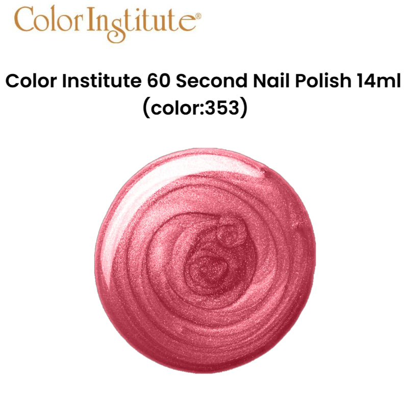 Color Institute 60 Second Nail Polish 14ml (color:353)