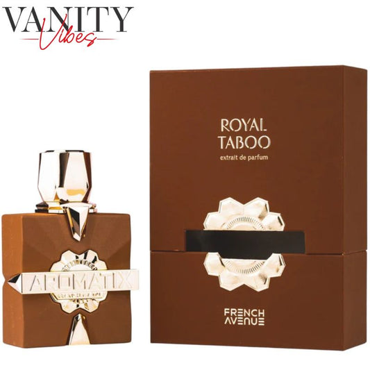 Aromatix Royal Taboo by French Avenue Unisex Perfume Extrait de Parfum 100ml Long-Lasting Luxurious Fragrance