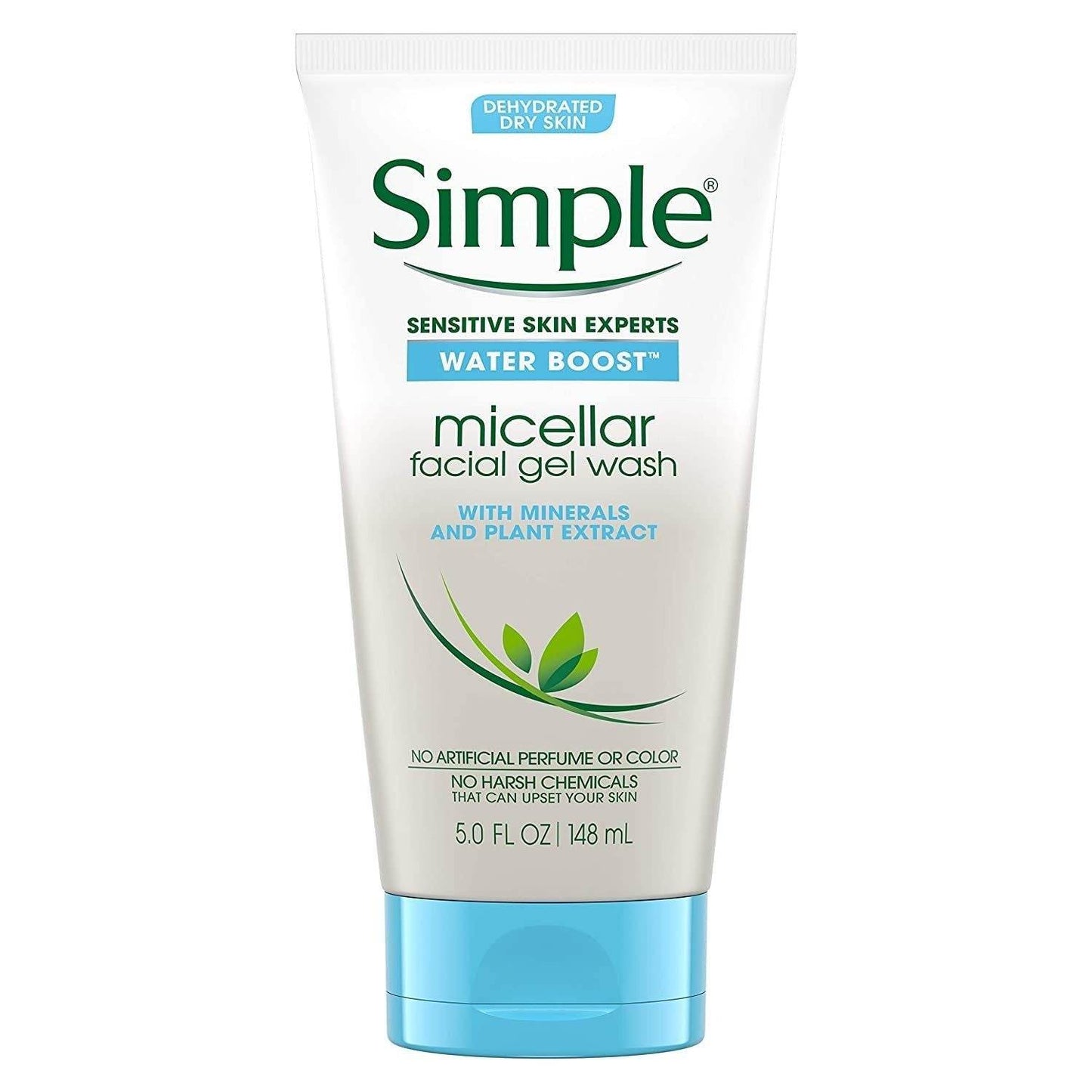 Simple Water Boost Micellar Facial Gel Wash 150 ml Hydrating Cleanse & Refreshing Care
