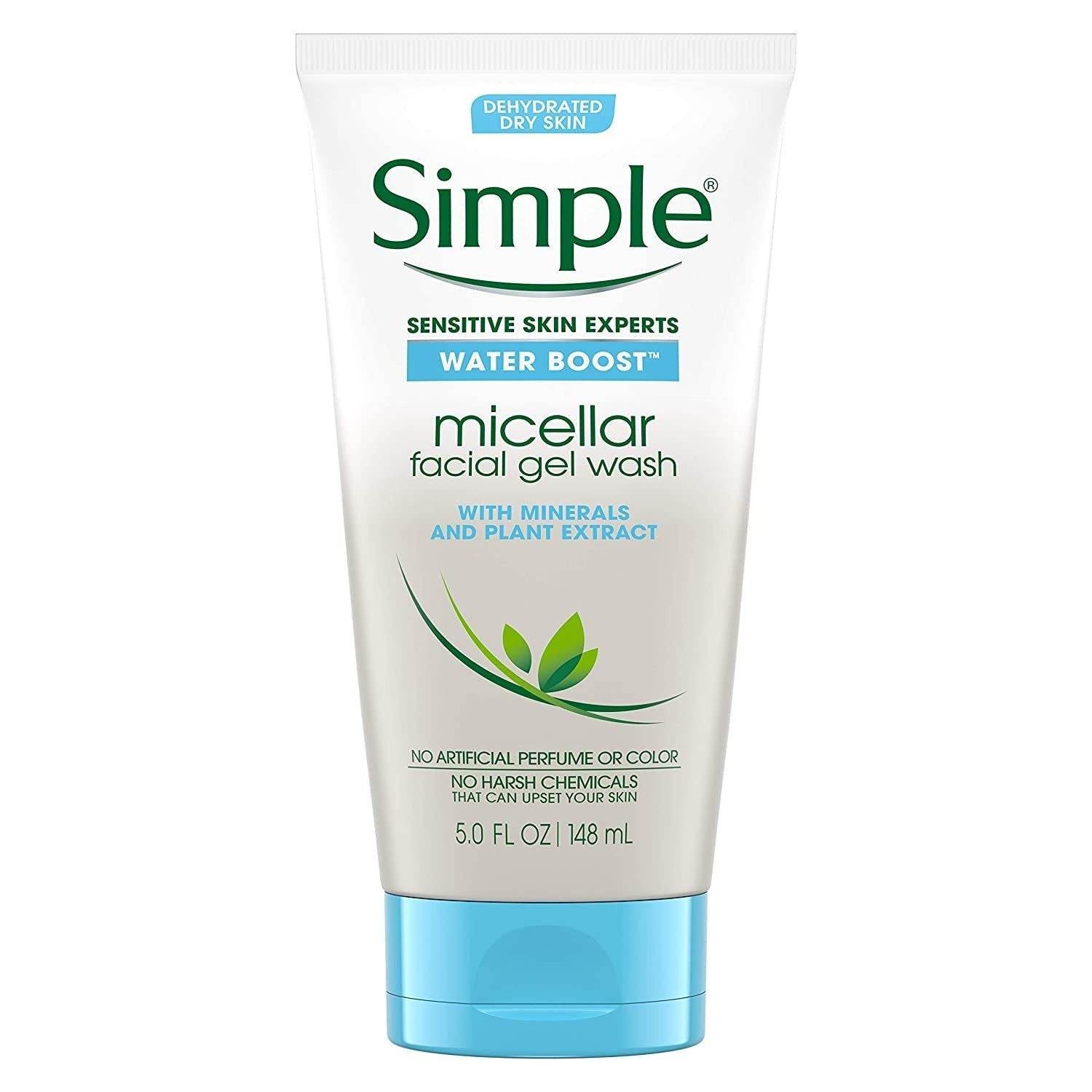 Simple Water Boost Micellar Facial Gel Wash 150 ml Hydrating Cleanse & Refreshing Care