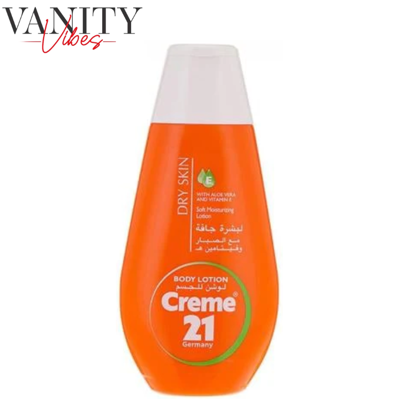 Creme 21 Dry Skin Body Lotion with Aloe Vera & Vitamin E 250ml
