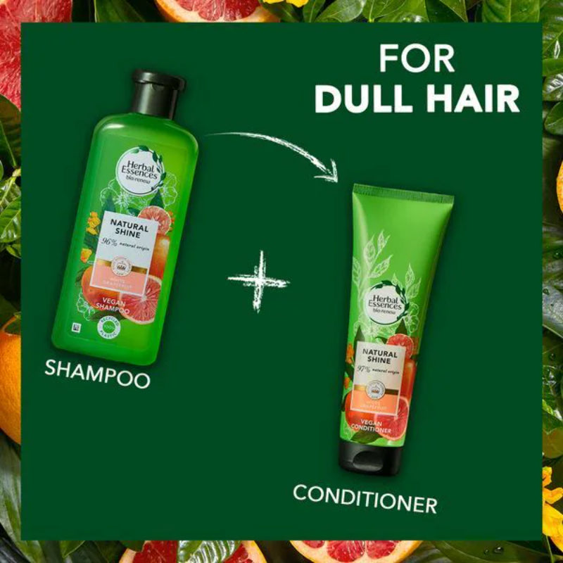Herbal Essences Bio Renew Shine White Grapefruit Conditioner Silicone Free 275ml