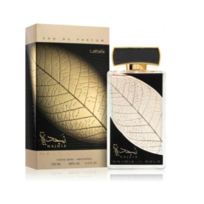 Lattafa Najdia Gold, 100 ml unisex EDP perfume for Men and women