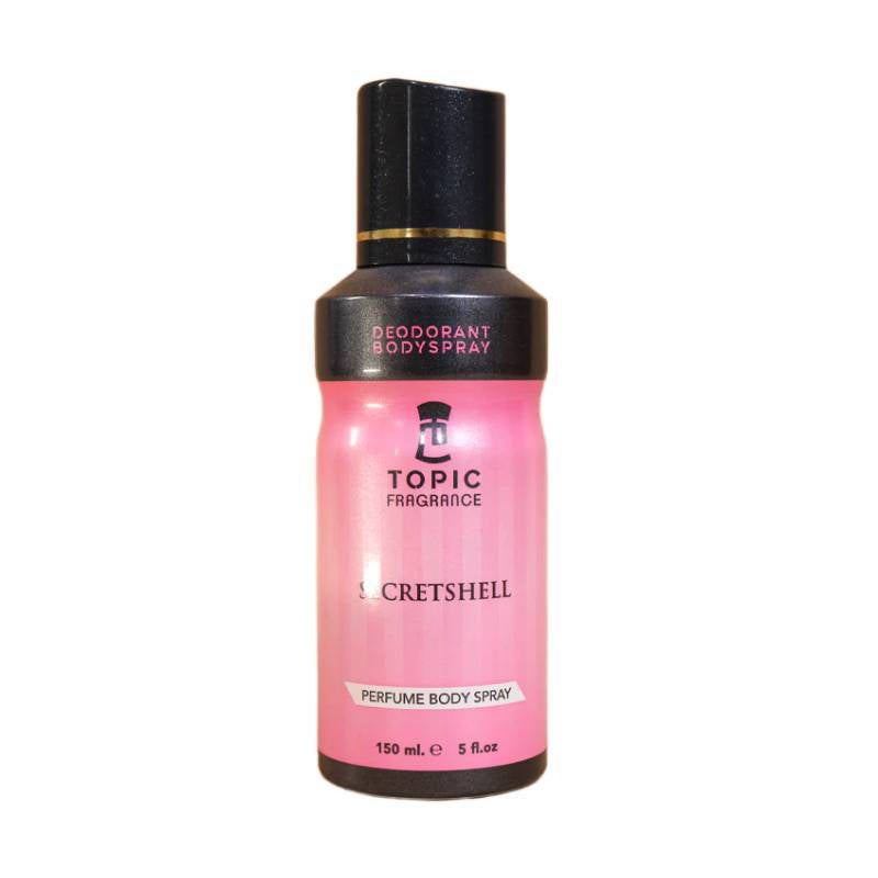 Topic Fragrance Secret Shell Moment Perfume Body Spray 150ml Long-Lasting Elegant Scent