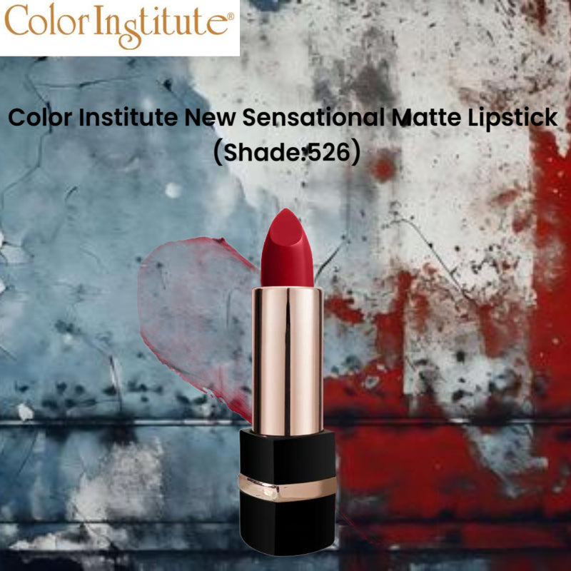 Color Institute New Sensational Matte Lipstick (Shade:526)