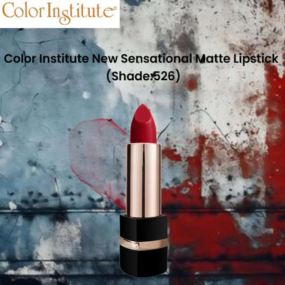 Color Institute New Sensational Matte Lipstick (Shade:526)