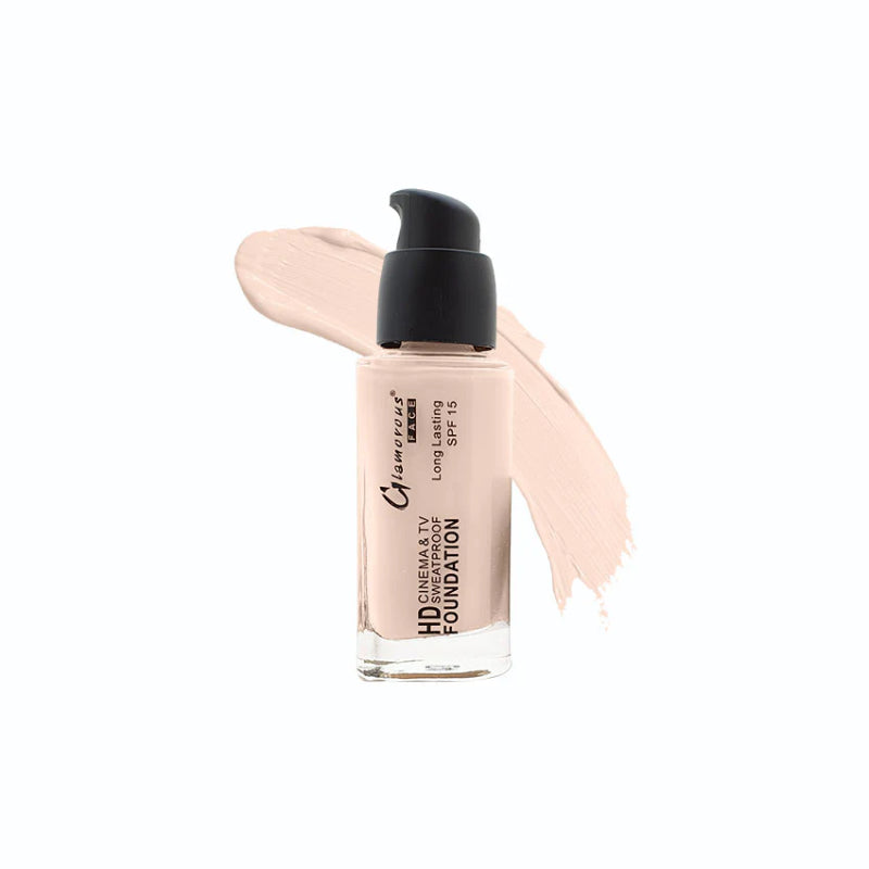 Glamorous Face HD Liquid Foundation (03 Soft Ivory)