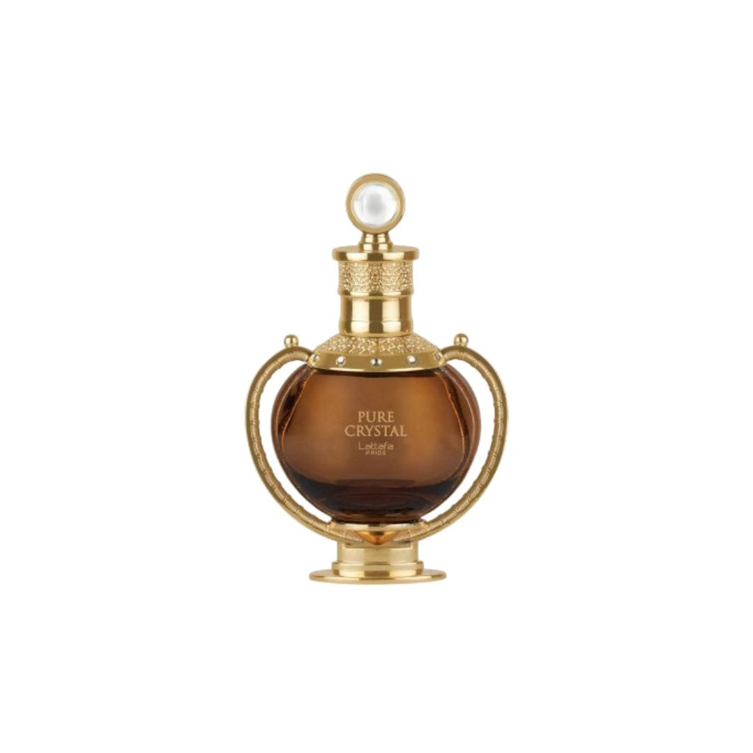 Lattafa Pride Pure Crystal Eau de Parfum 100ml - Long Lasting Fresh Elegant Unisex Fragrance for Men & Women