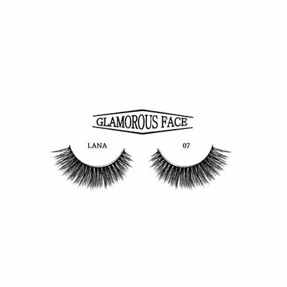 Glamorous Face Faux Mink 3D Eyelashes (Lana 07)