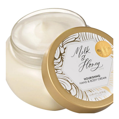 Oriflame Milk and Honey Gold Nourishing Hand and Body Cream 250ml
