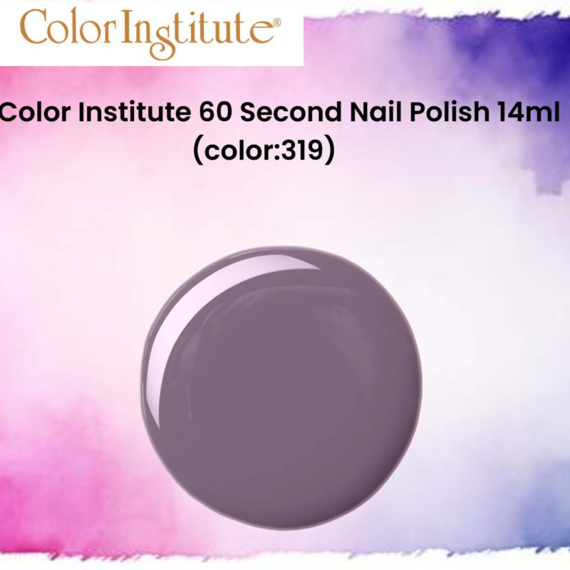 Color Institute 60 Second Nail Polish 14ml (color:319)