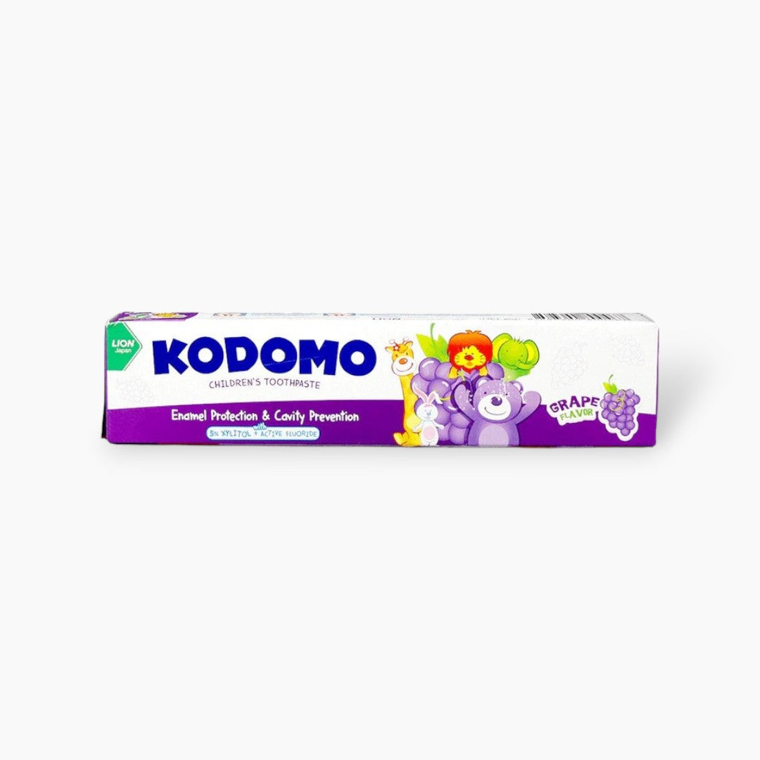 Kodomo Lion Grape 0.5 Yrs Cream Tooth Paste 40g