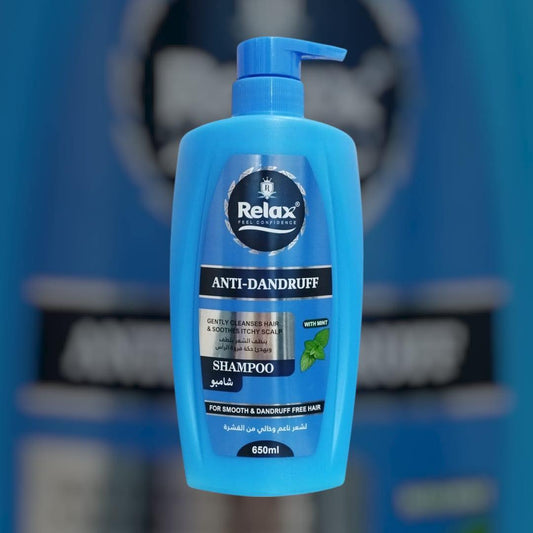 Relax Feel Confident Anti Dandruff Shampoo 650ml