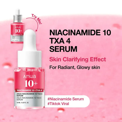 Anua Serum Mini Set 10 ml Travel-Friendly Hydration & Skin Nourishment (K Beauty)