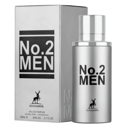 Maison Alhambra No. 2 Eau de Parfum for Men 80ml Long-Lasting Modern Masculine Fragrance