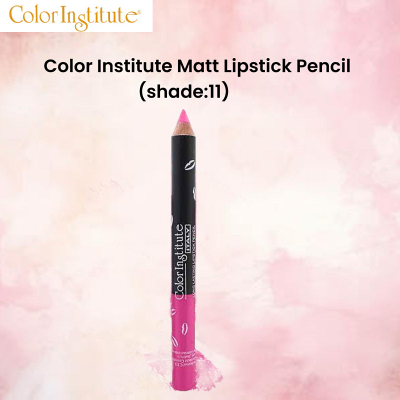 Color Institute Matt Lipstick Pencil (Shade:11)