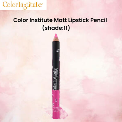 Color Institute Matt Lipstick Pencil (Shade:11)