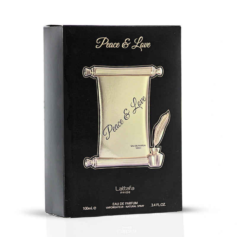 Lattafa Pride Peace & Love Eau De Parfum 100ml – Long Lasting Original Elegant Unisex Fragrance for Men & Women