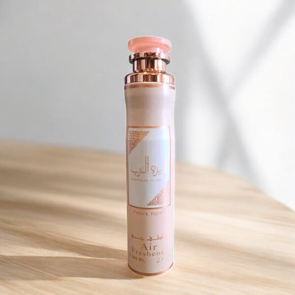 Lattafa Asdaaf Ameerat Al Arab Prive Rose Air Freshener 300 ml Floral Home Fragrance & Long‑Lasting Freshness