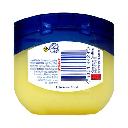 Vaseline Blueseal Petroleum Jelly Vitamin E 50ml