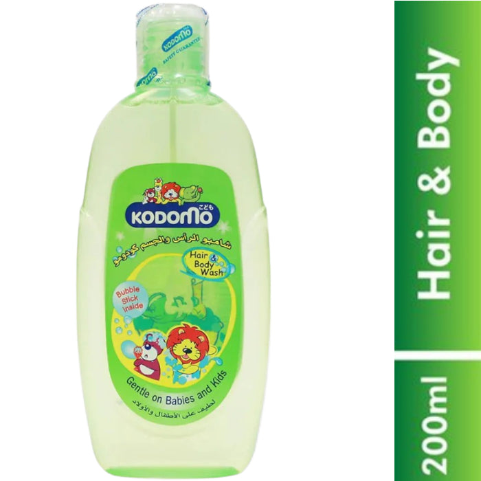Kodomo Lion Hair & Body Wash 200ml