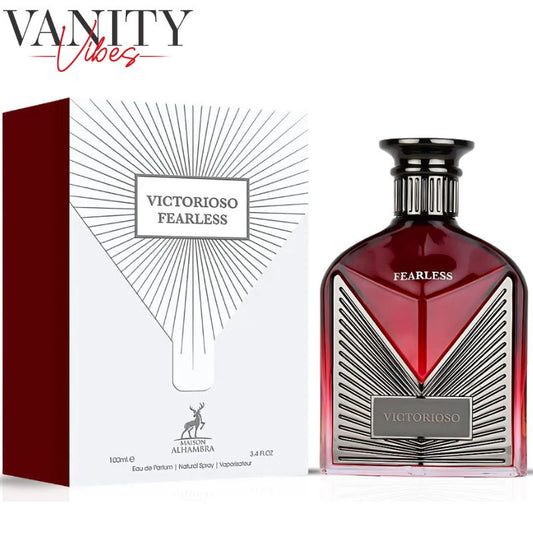Victorioso Fearless Eau De Parfum by Maison Alhambra 100ml Long-Lasting Bold & Confident Fragrance