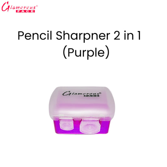 Glamorous Face Pencil Sharpner 2×1 (Purple)
