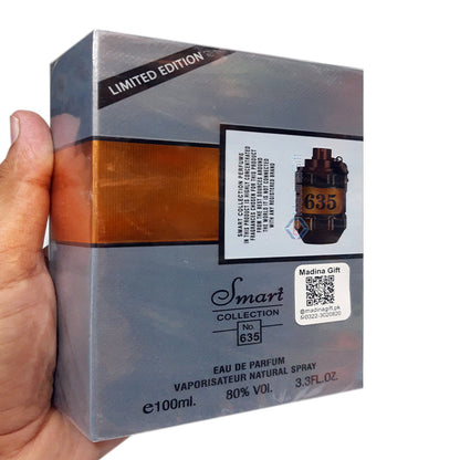 Smart Collection 635 Limited Edition Eau De Parfum 100ml – Long Lasting Luxury Fresh Fragrance for Men & Women