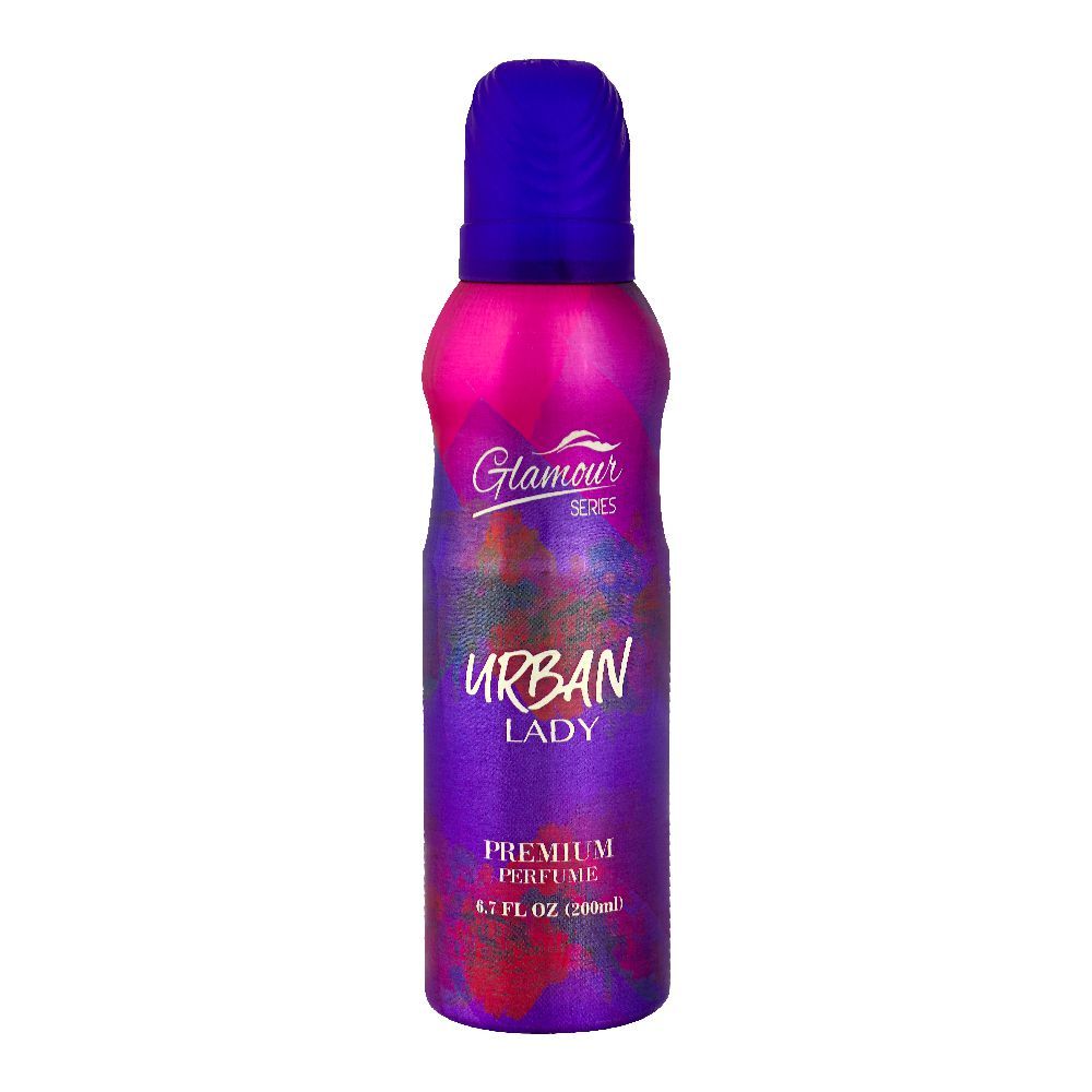 Glamour Series Urban Lady Premium Perfume 200ml - Long Lasting Luxury Fragrance for Women, Fresh & Modern Scent
