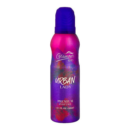 Glamour Series Urban Lady Premium Perfume 200ml - Long Lasting Luxury Fragrance for Women, Fresh & Modern Scent