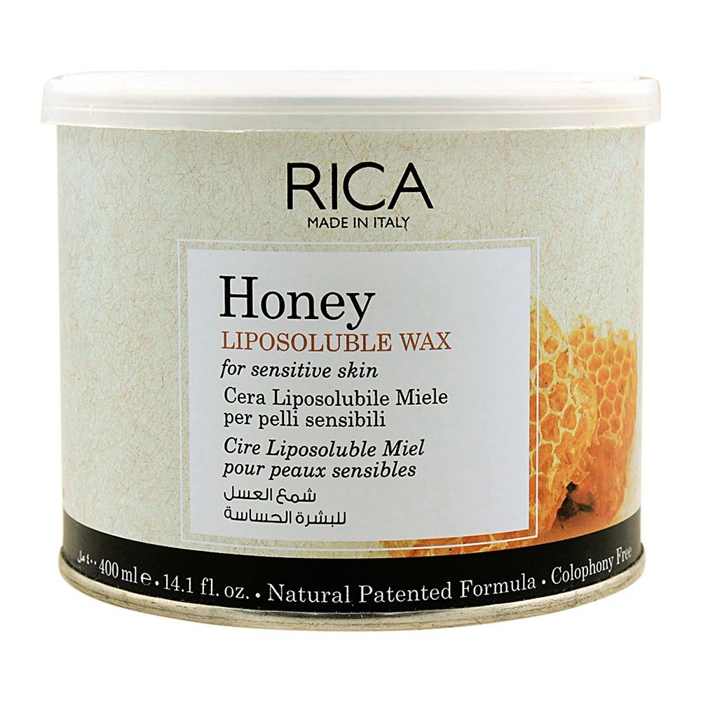 RICA Honey Liposoluble Wax For Sensitive Skin 400ml