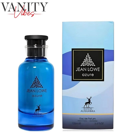 Jean Lowe Azure Eau De Parfum 100ml by Maison Alhambra Unisex Long-Lasting Fresh & Elegant Fragrance