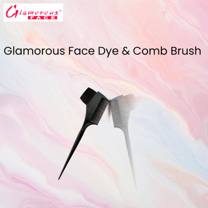 Glamorous Face Dye & Comb Brush