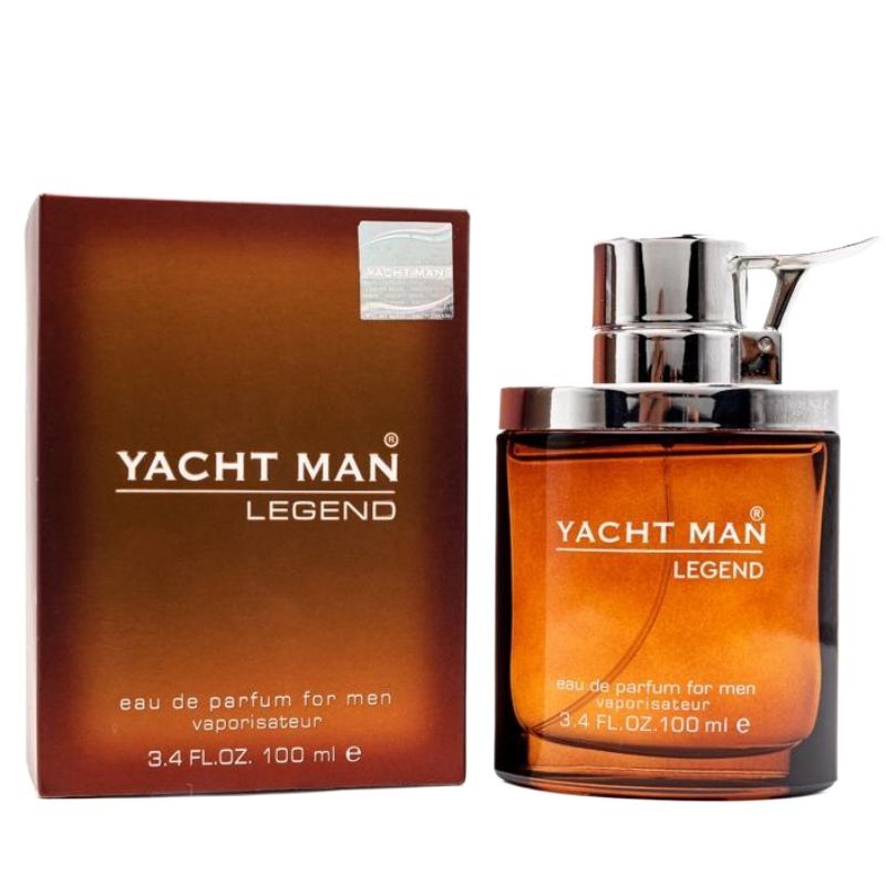 Yachtman Yacht Man Legend Eau de Parfum for Men 100ml - Long Lasting Fresh Masculine Luxury Fragrance Spray